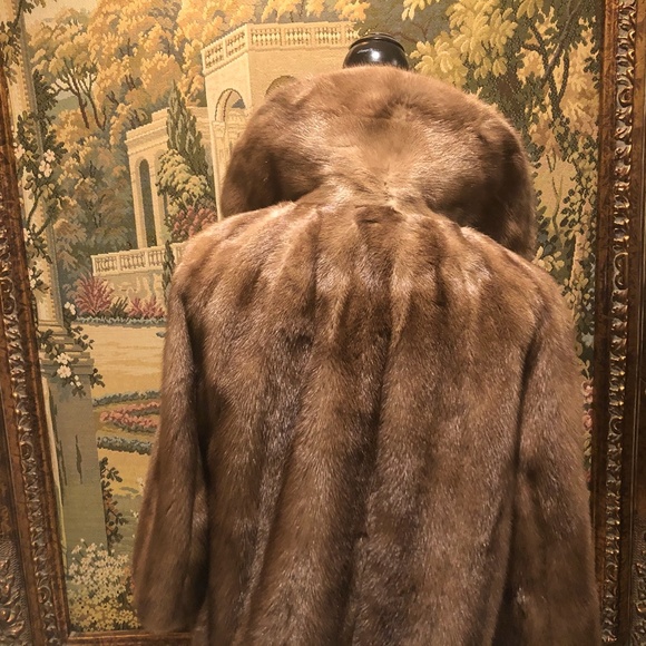 Mink Fur Coat Leakas Furs Beautiful Perfect - Picture 5 of 10